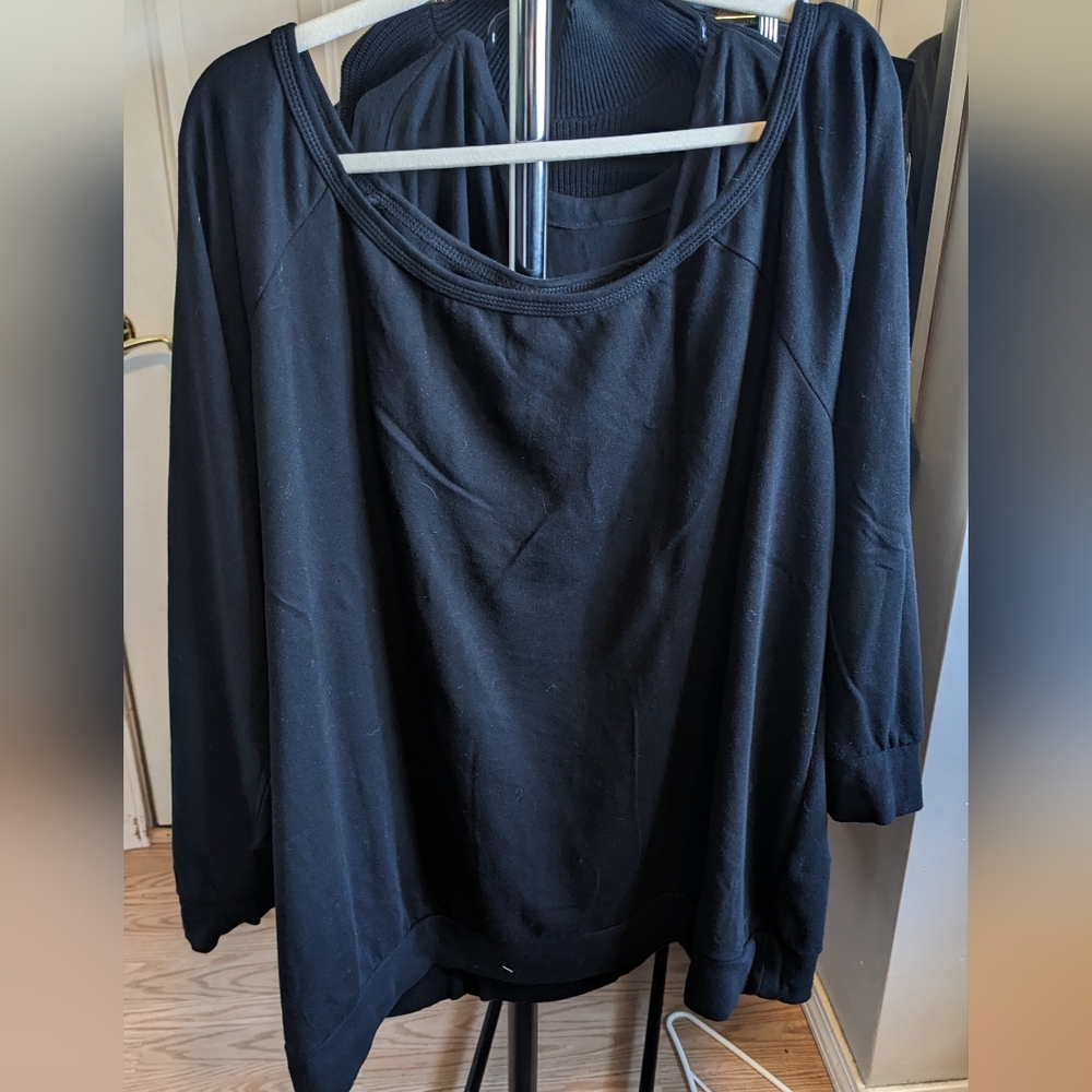 Torrid One-Shoulder Sweatshirt